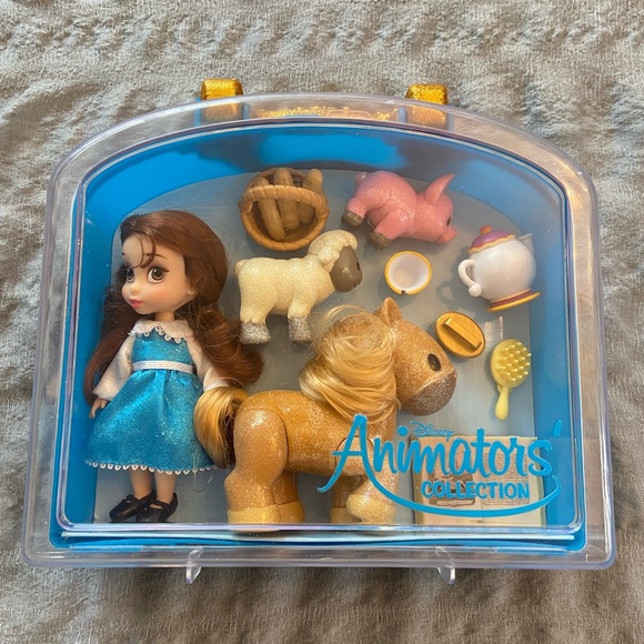 Disney Toys Disney Animators Collection Mini Doll Playset Belle